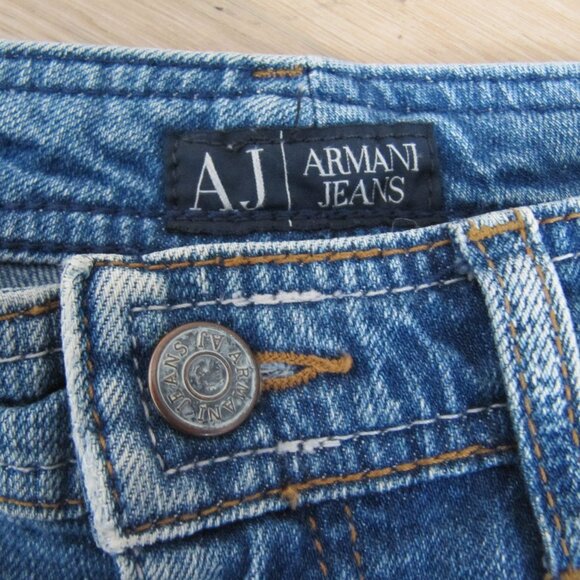 COPY - Vintage low rise Armani jeans - Picture 6 of 13